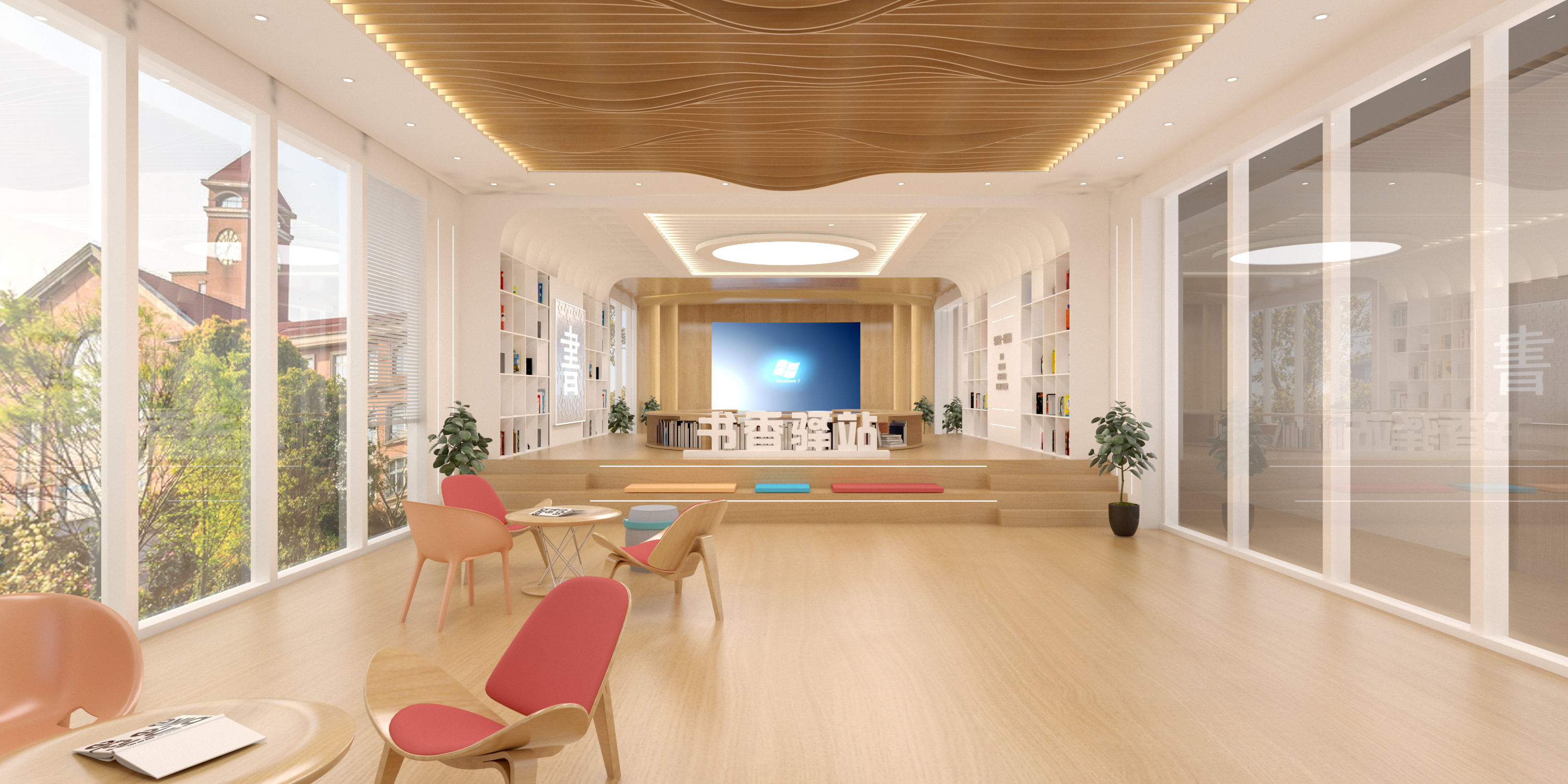 吴忠书香驿站文化空间